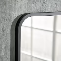 HOMCOM Rectangle Wall Mirror with Shelf 70 x 50 cm, for Living Room, Bedroom - Additional view 6