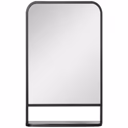HOMCOM Rectangle Wall Mirror with Shelf 86 x 53 cm, for Living Room, Bedroom - Additional view 8