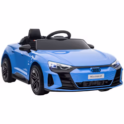 HOMCOM Audi RS e-tron GT Licensed 12V Kids Electric Ride on W/ Remote, Blue - Additional view 8