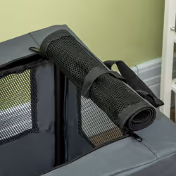 PawHut 60cm Soft Side Pet Carrier w/ Cushion, for Miniature Dogs - Grey - Additional view 6