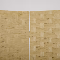 HOMCOM 4 Panel Folding Room Dividers for Wall, Privacy Screen Panels, Brown - Additional view 7