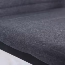 HOMCOM Dining Chairs Upholstered Fabric Accent Chairs with Metal Legs - Additional view 7