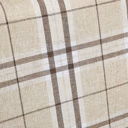 HOMCOM One Seater Sofa with Rubber Wood Frame Linen Fabric Small Couch Beige - Additional view 7