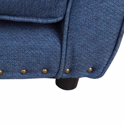 PawHut Dog Sofa Bed Pet Chair w/ Soft Cushion, for XS and S Dogs - Blue