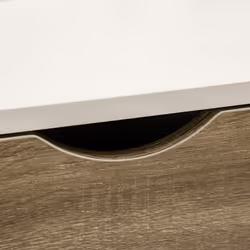 HOMCOM Modern Coffee Tables for Living Room w/ Storage Shelves, White - Additional view 5