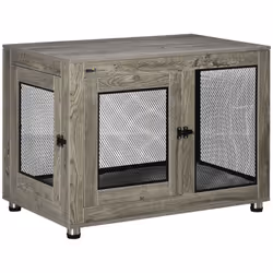 PawHut Pet Crate End Table w/ Soft Washable Cushion for Lage Medium Small Dogs - Additional view 8