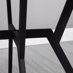 HOMCOM Small Kitchen Table with Black Steel Legs Dining Desk for Living Room - Additional view 7