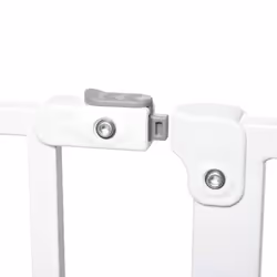 PawHut Dog Gate Wide Stair Gate w/ Door Pressure Fit, 75-115W cm, White - Additional view 6