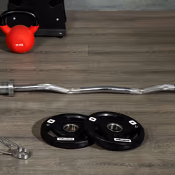 SPORTNOW Olympic Weight Plates for 2'' Barbell Bar with Tri Grips, 2 x 5kg - Additional view 7