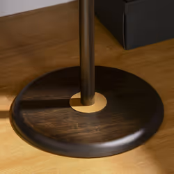 HOMCOM Coat Rack Bamboo Coat Stand with Round Base for Handbags - Additional view 6