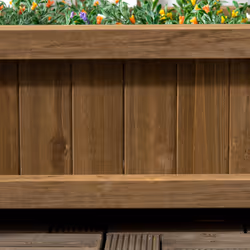 Outsunny Raised Garden Bed with Trellis Garden Planters Indoor Outdoor Brown - Additional view 7