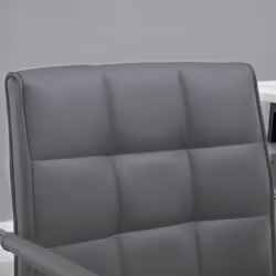 Vinsetto Mid Back Home Office Chair Swivel Computer Chair with Armrests, Grey - Additional view 7
