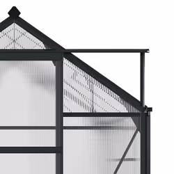 Outsunny 6x8ft Walk-In Polycarbonate Greenhouse Plant Grow Galvanized Aluminium - Additional view 7