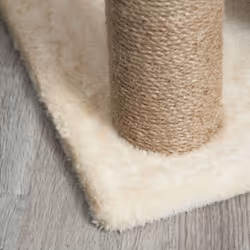 PawHut Cat Tree Kitten Tower w/ Scratching Post, Pad, Bed, Perch, Ball, Brown - Additional view 5