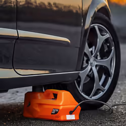 DURHAND 5 Ton 12V Automatic Car Jack Kit, Impact Wrench, Case for Emergency Tyre