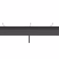 Outsunny Pergola Shade Cover Replacement Canopy for 3 x 3(m) Pergola, Grey - Additional view 5