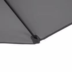 Outsunny 2.5M Offset Roma Patio Umbrella W/ 360-Degree Rotation, Dark Grey - Additional view 6
