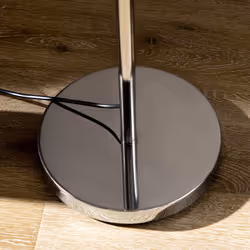 HOMCOM Modern Floor Lamp w/ K9 Crystal Shade, 5 Light, for Living Room, Silver - Additional view 7
