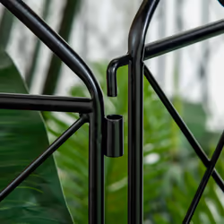 Outsunny 4PCs Decorative Garden Fencing 43in x 11.5ft Metal Border Edging - Additional view 5