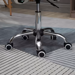 HOMCOM PU Leather Saddle Stool w/ Moulded Padded Seat Adjustable Height Cream - Additional view 7