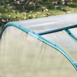 Outsunny Tunnel Greenhouse Steel Frame for Garden w/ Zipper Doors - Additional view 6