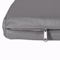 Outsunny 3PCs Rattan Garden Seat Cushions Pads for Patio Furniture Dark Grey - Additional view 7