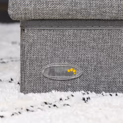 PawHut 3 Step Dog Steps with Storage Boxes, Cat Stairs for Bed Sofa, Light Grey - Additional view 7