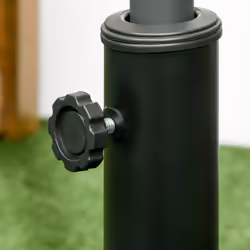 Outsunny 19kg Square Resin Garden Parasol Base for Poles 32mm, 38mm, 48mm - Additional view 7