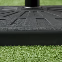 Outsunny 19kg Square Resin Garden Parasol Base for Poles 32mm, 38mm, 48mm - Additional view 8