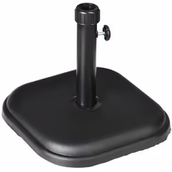 Outsunny 11kg Concrete Square Garden Parasol Base Holder for Table Umbrella