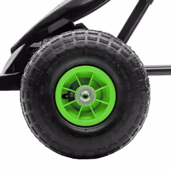 HOMCOM Children Pedal Go Kart w/ Adjustable Seat, Rubber Wheels, Brake - Green - Additional view 7
