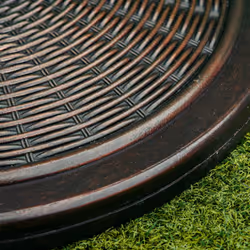 Outsunny 13kg Cement Parasol Base Stand Fits 35mm/38mm/48mm Poles, Black - Additional view 6