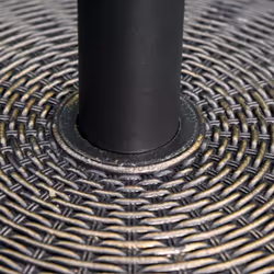 Outsunny 13kg Cement Parasol Base Stand Fits 35mm/38mm/48mm Poles, Black - Additional view 7