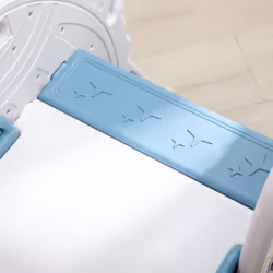 AIYAPLAY Baby Slide Freestanding Slide for Kids 1.5-3 Years Space Theme, Blue - Additional view 7