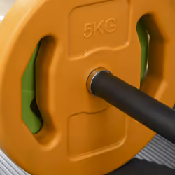 HOMCOM 20kg Weights Barbell Set with Non-slip Handle for Strength Training - Additional view 4