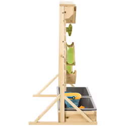 Outsunny Kids Running Water Playset w/ Sink Toys, Water Carts, Tracks - Additional view 7