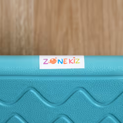 ZONEKIZ Balance Board, Kids Wobble board, Montessori Toy for 3-6 Years, Blue - Additional view 5