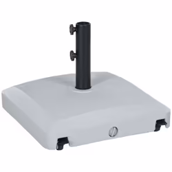 Outsunny Water or Sand Filled Outdoor Market Umbrella Base Stand