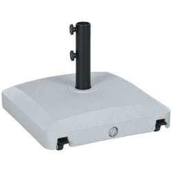 Outsunny Water or Sand Filled Outdoor Market Umbrella Base Stand