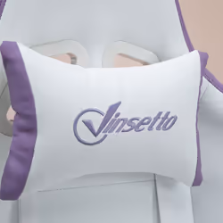 Vinsetto Racing Style Gaming Chair with Reclining Function Footrest, Purple - Additional view 7