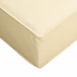 Outsunny Outdoor Seat and Back Cushion Set, Deep Seating Chair Cushion, Beige - Additional view 8
