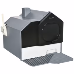 PawHut Hooded Cat Litter Tray w/ Scoop, Drawer Pan, Handle, Deodorants - Additional view 8