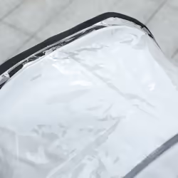 PawHut Dog Stroller Rain Cover w/ Rear Entry, Cover, for Dog Pram - Additional view 7