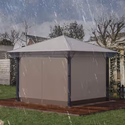 Outsunny 3 x 3 (m) Gazebo Protective Cover, Waterproof Cover for Canopy, Tent