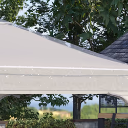 Outsunny 3 x 3 (m) Gazebo Protective Cover, Waterproof Cover for Canopy, Tent - Additional view 4