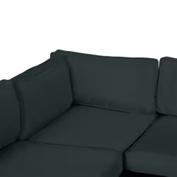 Outsunny Garden Rattan Sofa Set Polyester Cover Replacement No Cushion Grey - Additional view 6