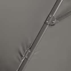 Outsunny 3 x 3(m) Cantilever Parasol Garden Umbrella with Cross Base Grey - Additional view 7