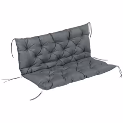 Outsunny Garden Bench Cushion 2 Seater Swing Chair Cushion Outdoor Seat Pad - Additional view 8