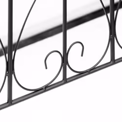 Outsunny 5PCs Decorative Garden Fencing Metal Border Edging - Additional view 6