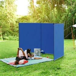 Outsunny Camping Windbreak Portable Wind Blocker Privacy Wall, 4.5m x 1.5m